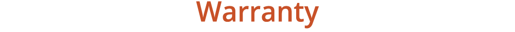 Warranty